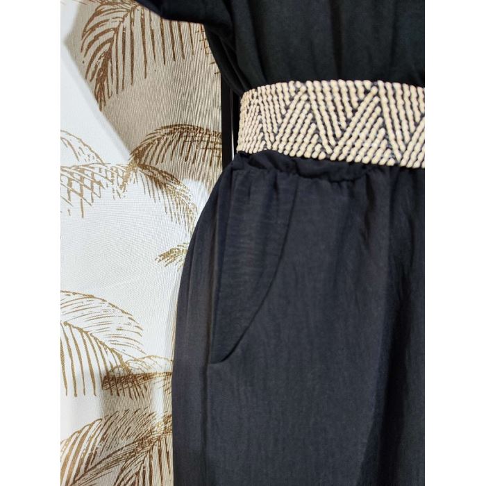 Scarpy creation my combisaison avec pochets ceinture yl noir3938601_3