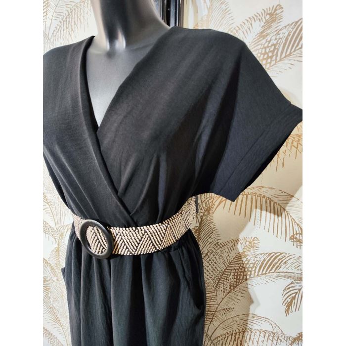 Scarpy creation my combisaison avec pochets ceinture yl noir3938601_5