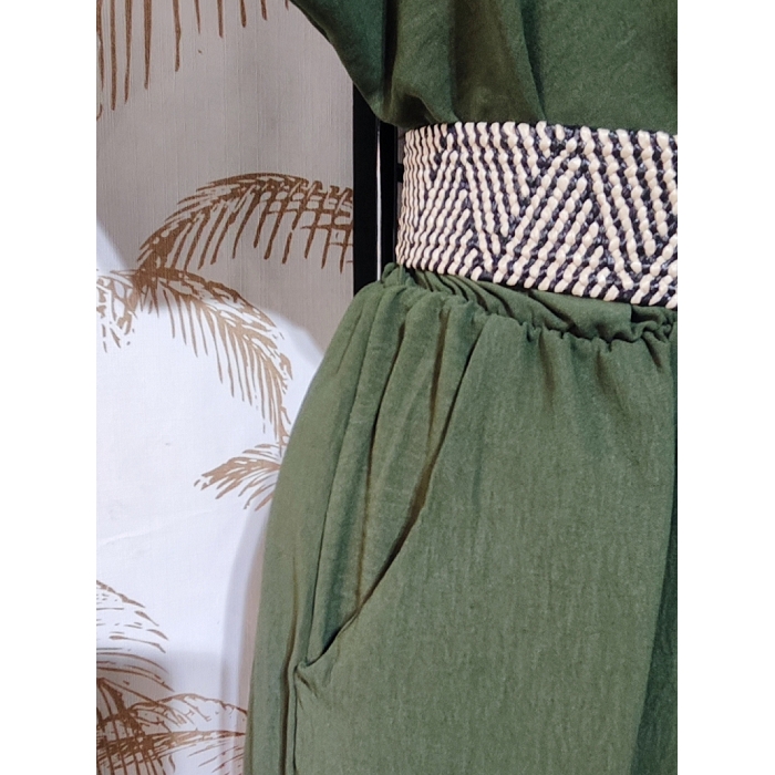 Scarpy creation my combisaison avec pochets ceinture yl vert3938603_3