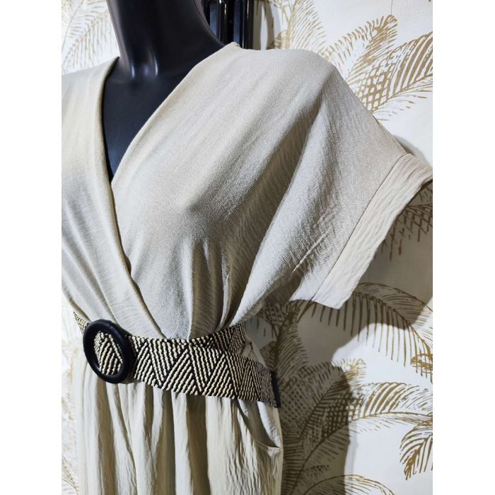 Scarpy creation my combisaison avec pochets ceinture yl beige3938606_2