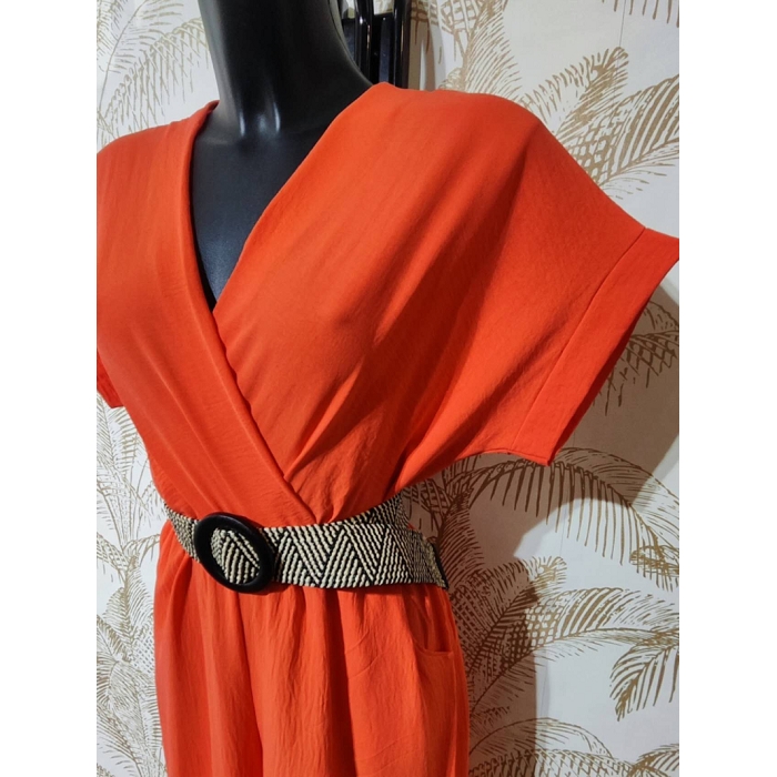 Scarpy creation my combisaison avec pochets ceinture yl orange3938608_2
