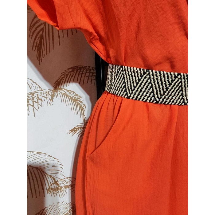 Scarpy creation my combisaison avec pochets ceinture yl orange3938608_3