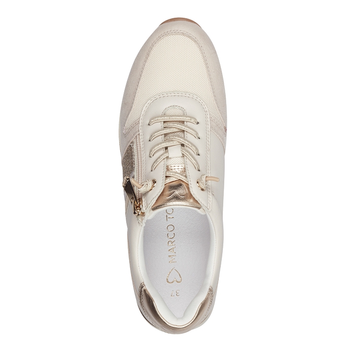 Marco tozzi 23707 41 lacets beige3945605_6