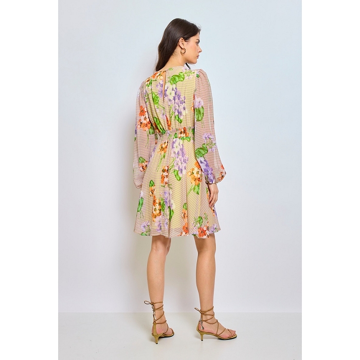 Scarpy creation my robe mi longue fleurie yl beige3950701_4