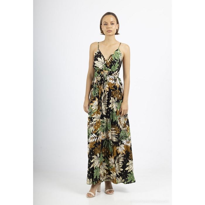 Scarpy creation my robe bretelle cache coeur yl noir