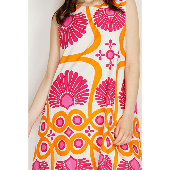 Scarpy creation my robe imprimee en popeline de coton yl rose3954101_5