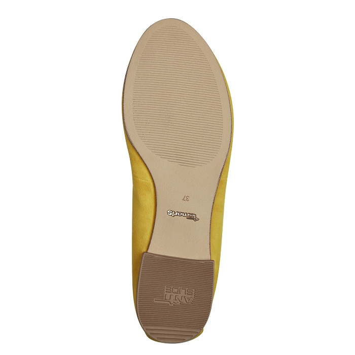 Tamaris 22166 44 ballerine jaune3955302_4
