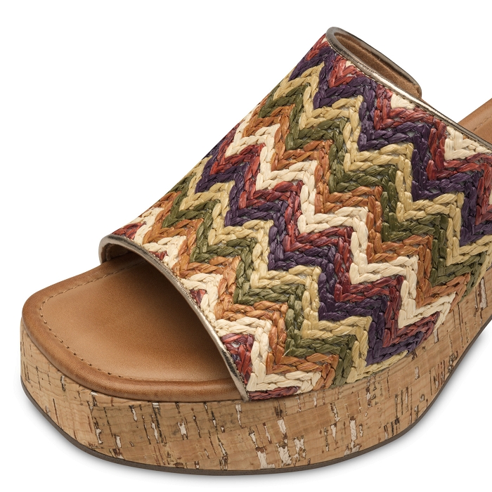 Tamaris 27212 44 mules multicolore3966101_5