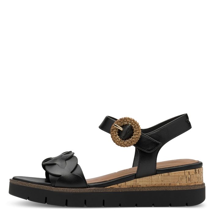 Tamaris 28258 44 sandales noir3970401_2
