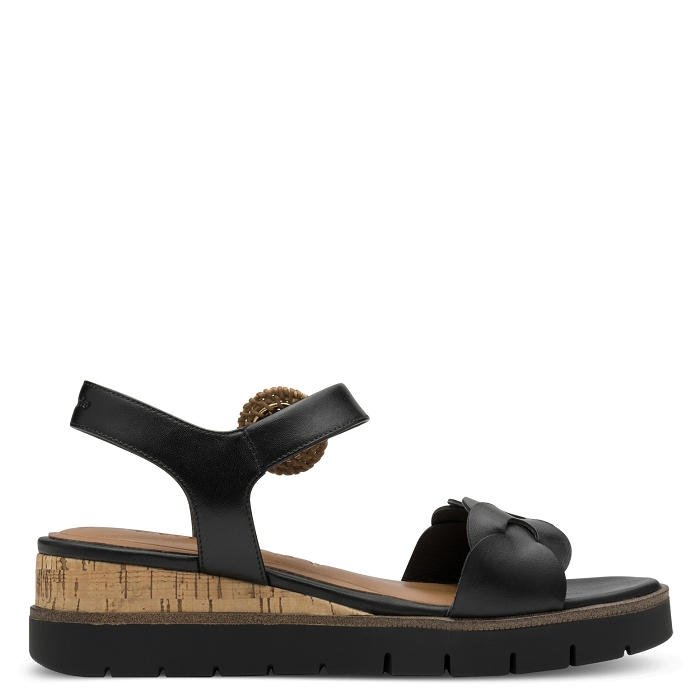 Tamaris 28258 44 sandales noir3970401_3