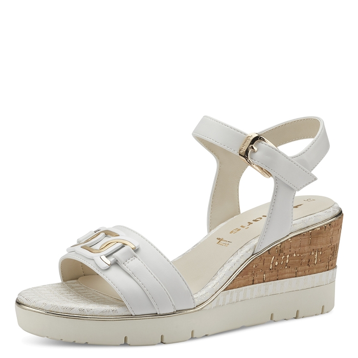 Tamaris 28702 20 sandales blanc