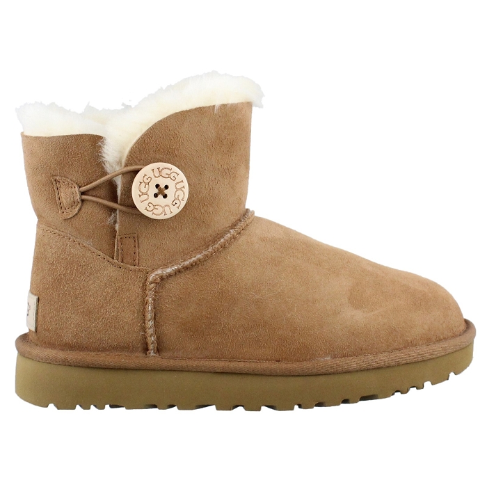 Ugg mini bailey button 2 naturel4419801_2