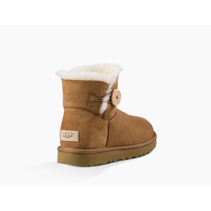 Ugg mini bailey button 2 naturel4419801_3