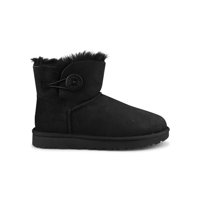 Ugg mini bailey button 2 noir4419802_5