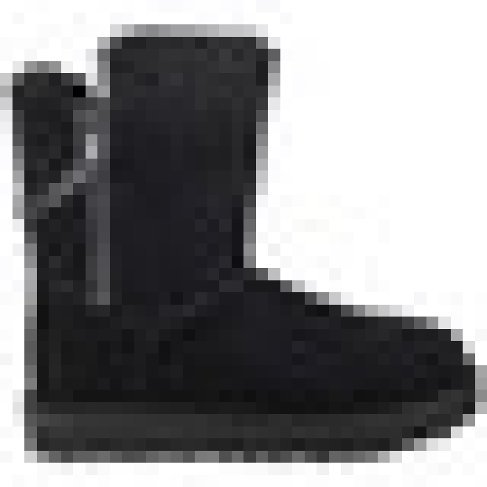 Ugg classic short sparkle zip noir4420001_3