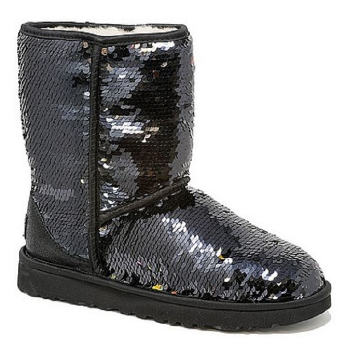 Ugg my classic short sequin yl noir4420101_5