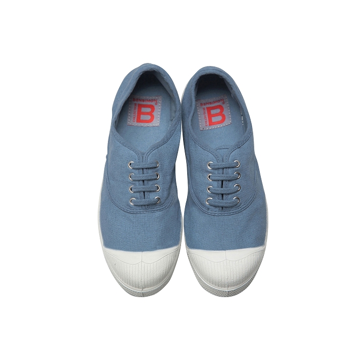 Bensimon my tennis lacet yl bleu