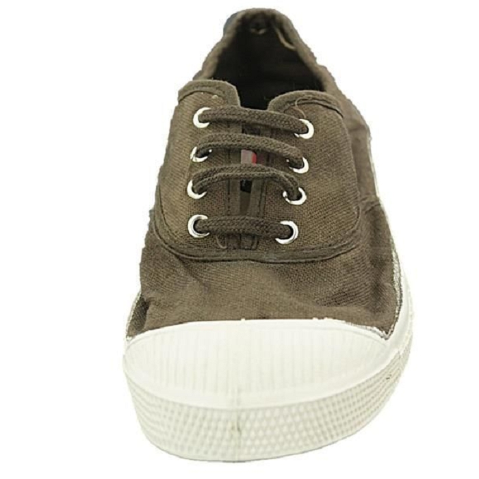 Bensimon tennis lacet marron4488510_3