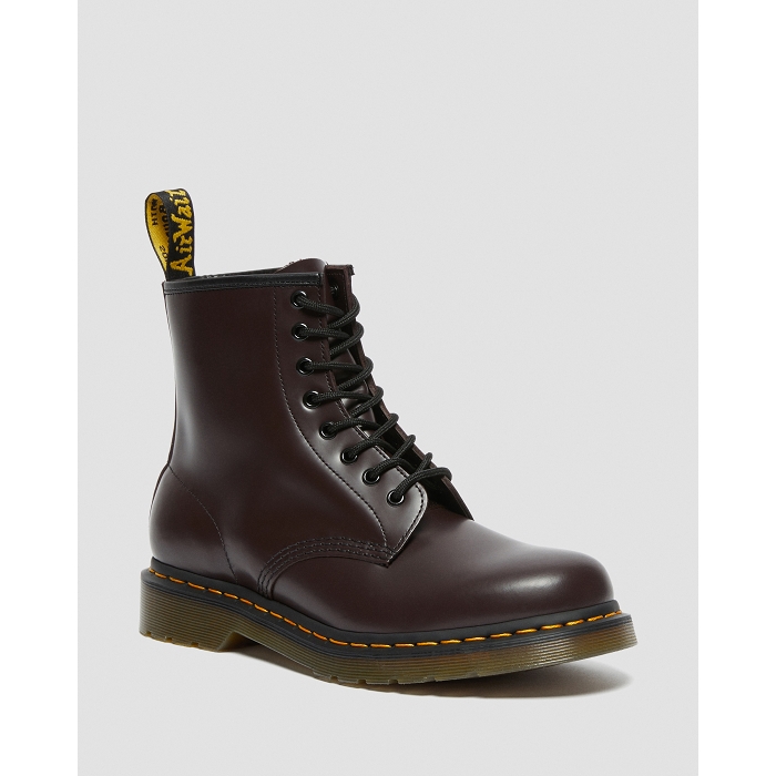 Dr martens my 1460 smooth yl rouge