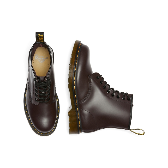 Dr martens 1460 smooth rouge4509502_3