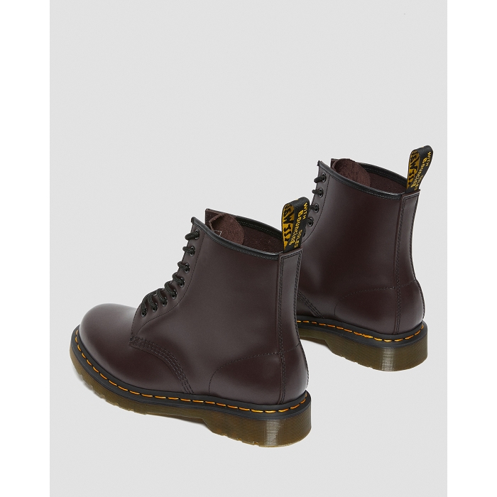 Dr martens 1460 smooth rouge4509502_5