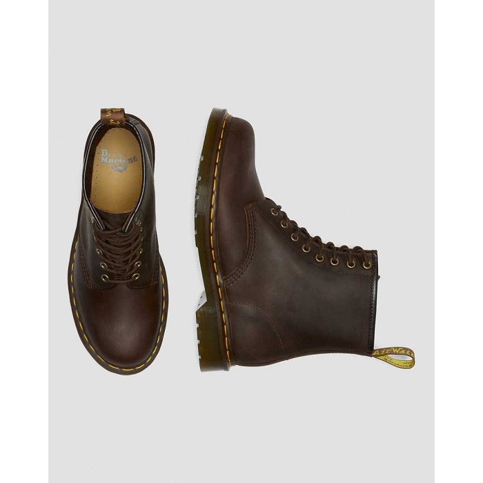 Dr martens 1460 crazy horse marron4509601_6