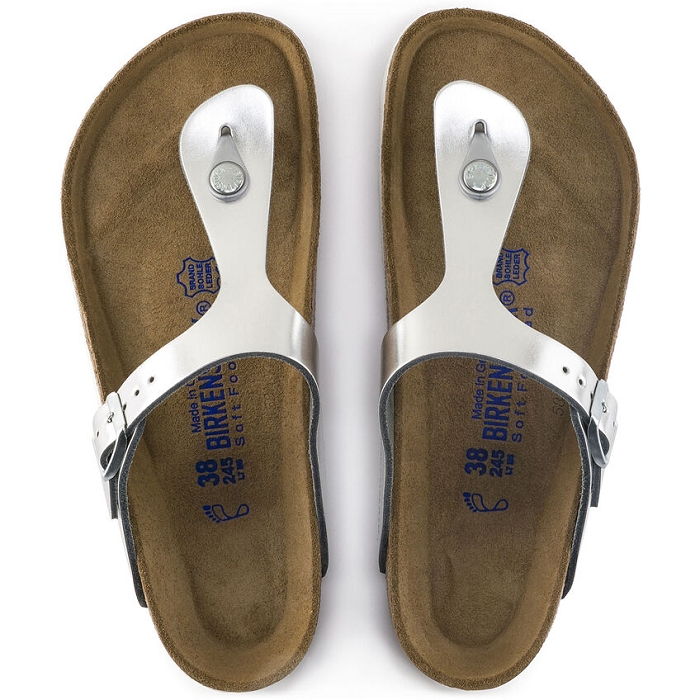 Birkenstock gizeh argent4541504_6