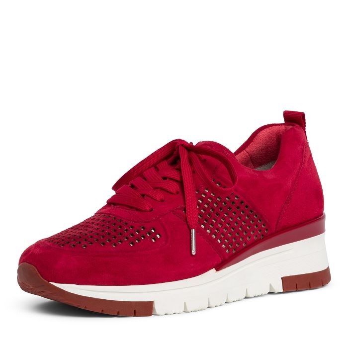 Tamaris my 23745 24 ch. a lacets yl rouge