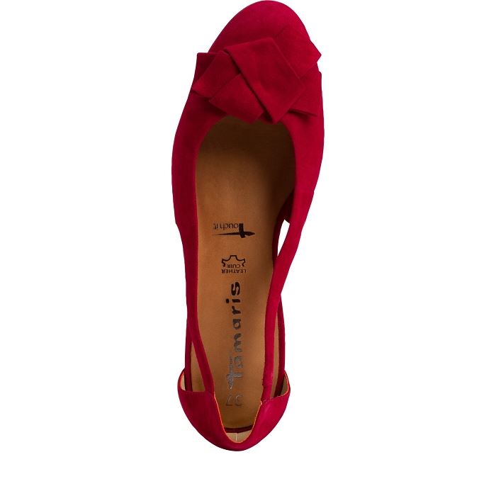 Tamaris 22106 24 ballerine rouge4549702_5