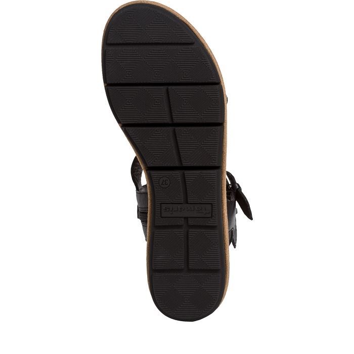 Tamaris 28227 24 sandales noir4559901_5