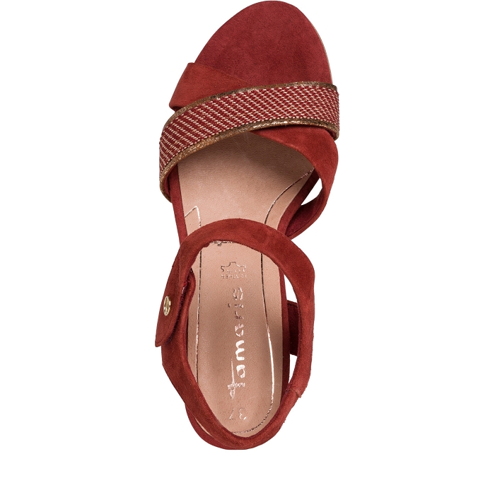 Tamaris 28350 24 sandales rouge4562702_5