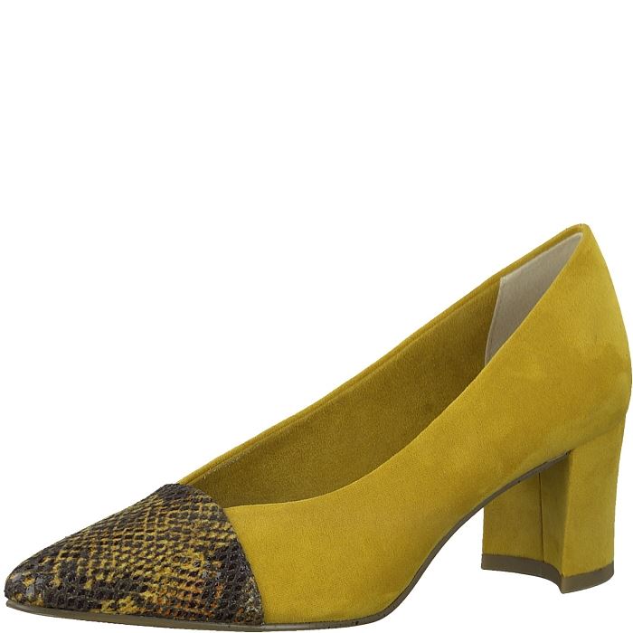 Marco tozzi 22414 24 escarpin jaune