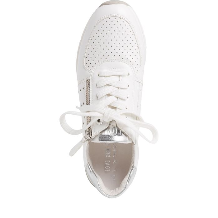 Marco tozzi 23723 24 ch. a lacets blanc4565701_5