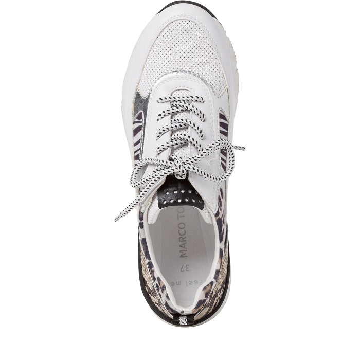 Marco tozzi 23734 34 ch. a lacets blanc4565801_5