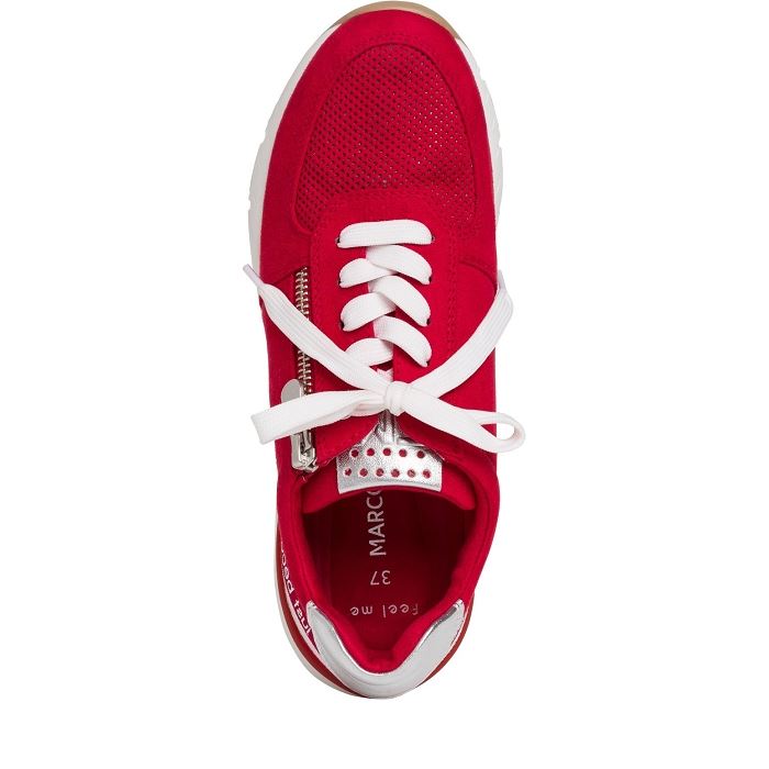 Marco tozzi 23739 34 ch. a lacets rouge4565901_5