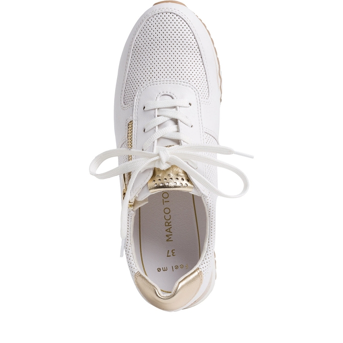 Marco tozzi 23782 34 ch. a lacets blanc4566301_5