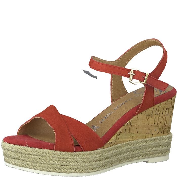 Marco tozzi 28337 24 sandales rouge