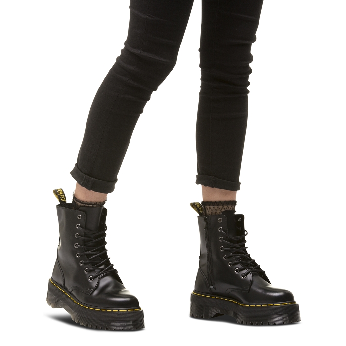 Dr martens jadon polished smooth noir4580101_3