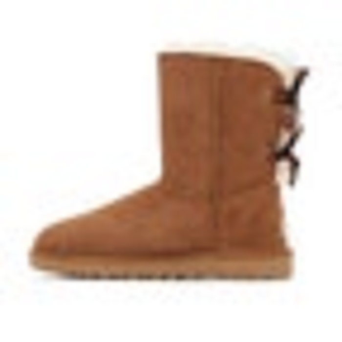 Ugg classic double bow mini naturel4585501_4