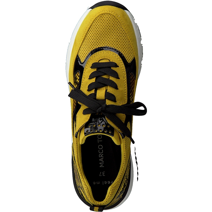 Marco tozzi 23734 25 lacets jaune4603101_5