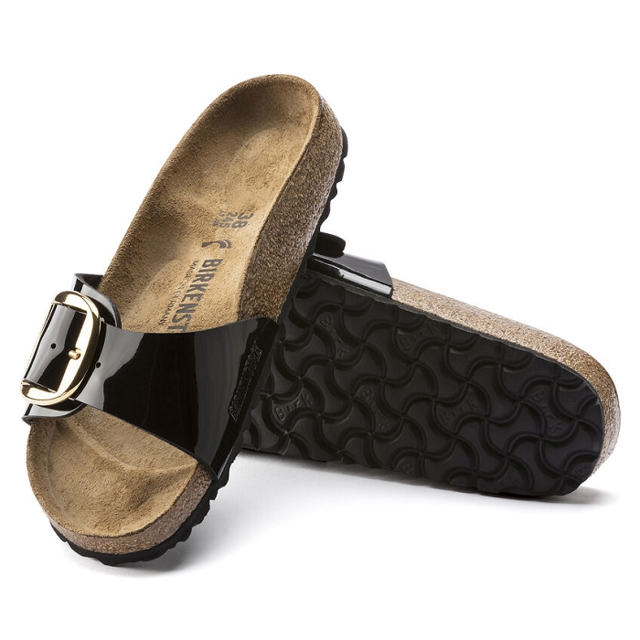 Birkenstock madrid big buckle noir4624403_5