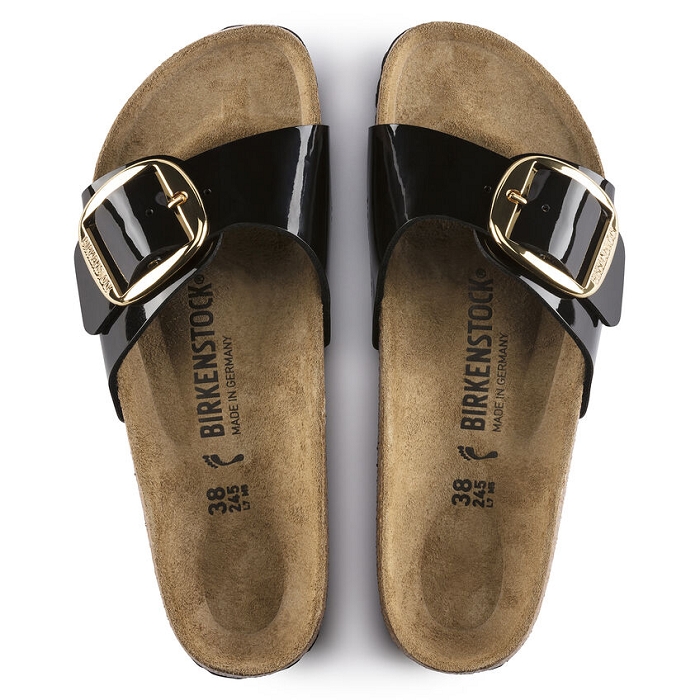 Birkenstock madrid big buckle noir4624403_6