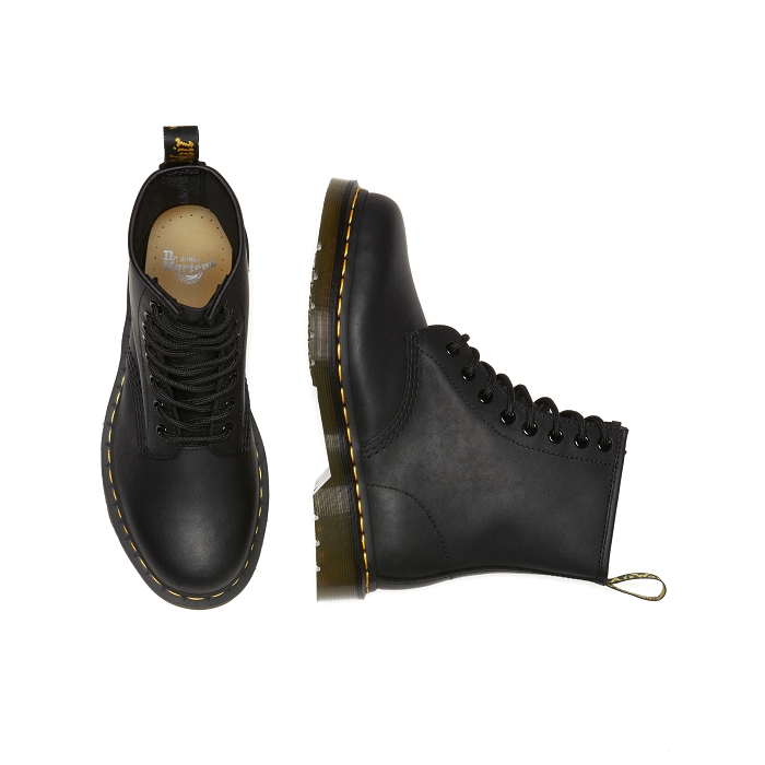 Dr martens my 1460 greasy yl noir4624901_6