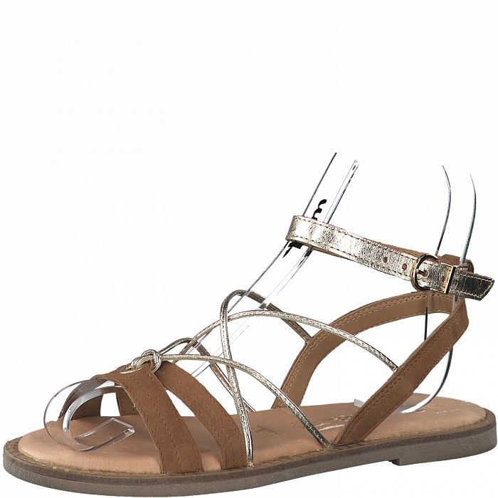 sandales tamaris marron