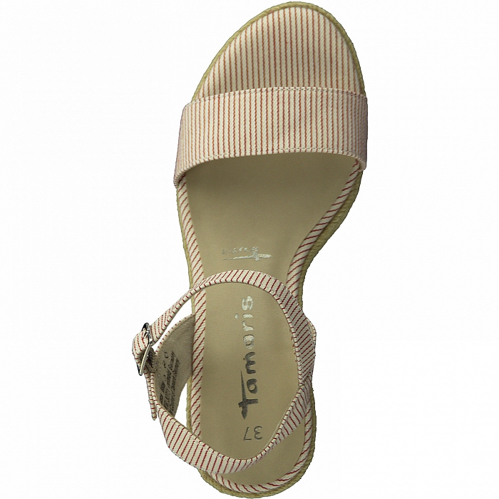 Tamaris my 28300 26 sandales yl rouge4628604_5