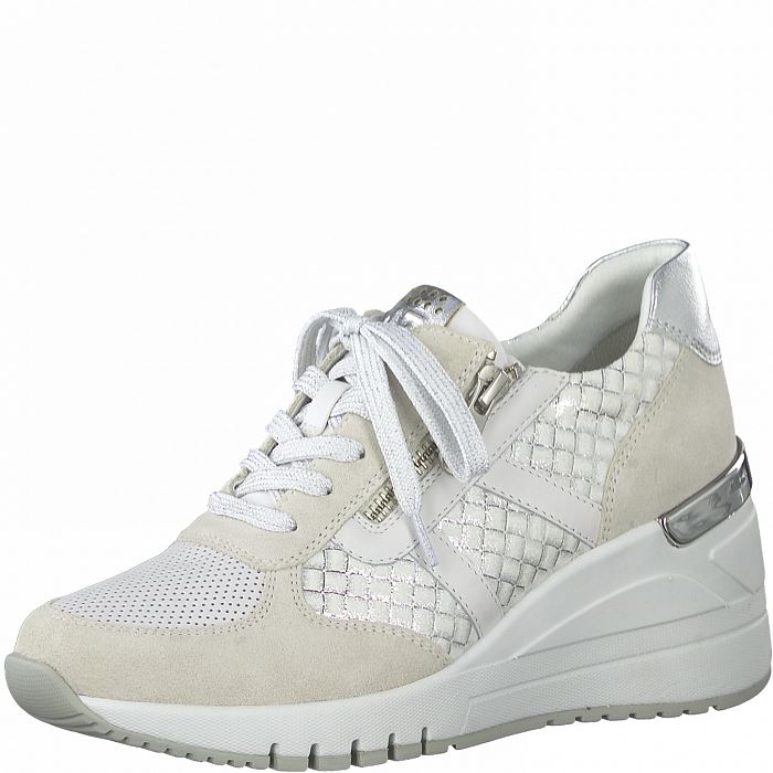 Marco tozzi my 23765 26 lacets yl blanc