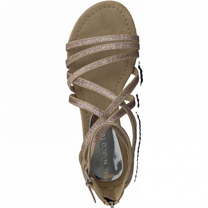 Marco tozzi 28180 26 sandales beige4643602_5