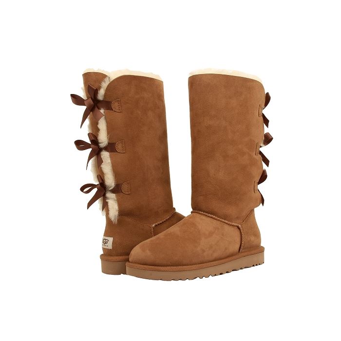 Ugg my bailey bow tall 2 yl naturel