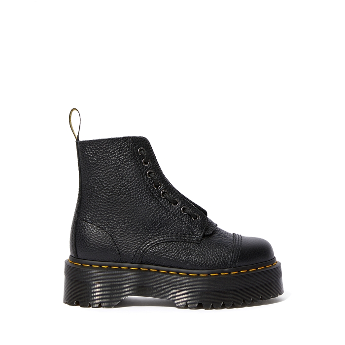 Dr martens sinclair milled nappa noir4653701_3