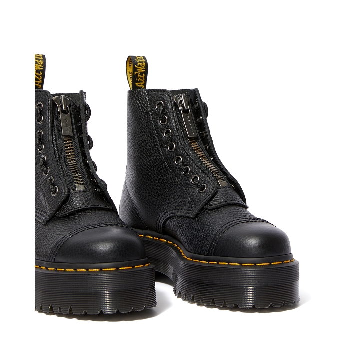 Dr martens sinclair milled nappa noir4653701_5